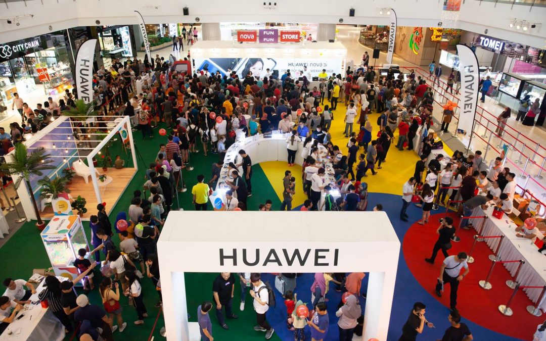 Huawei x Nerdunit at IOI City Mall 2018